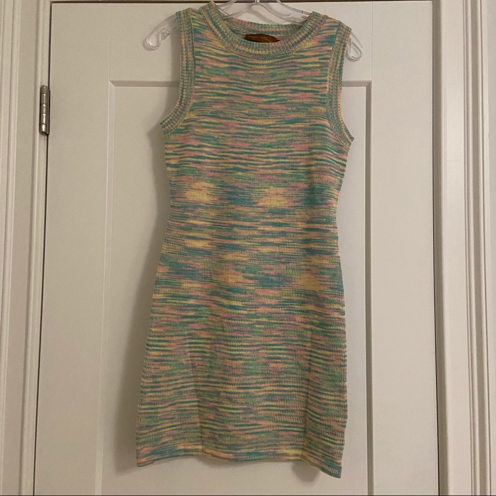 Knit tank dress